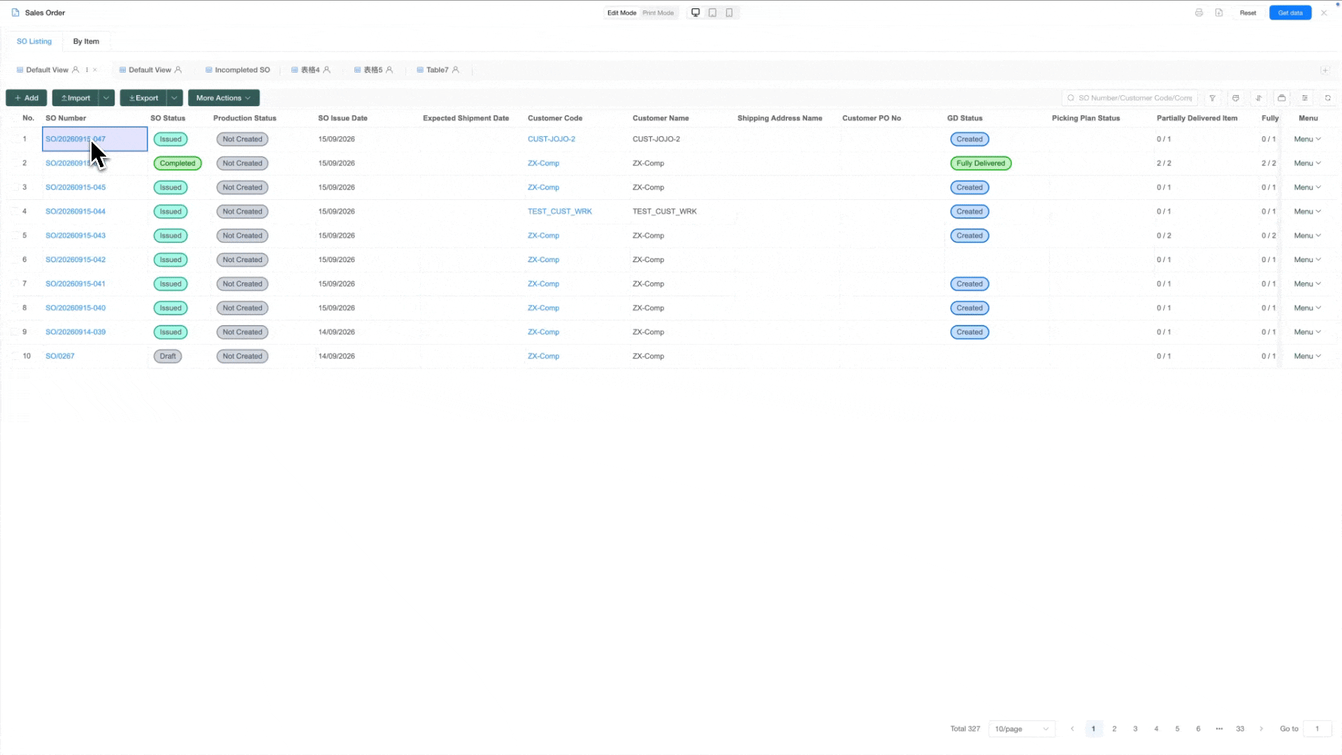 展示类型丰富